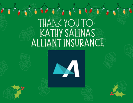 Alliant Insurance vendor thank you