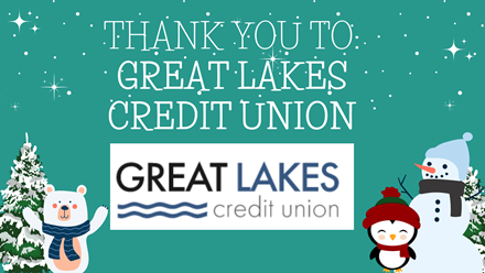 Great Lakes Credit union thank you
