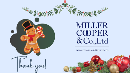 Thank you Miller Cooper